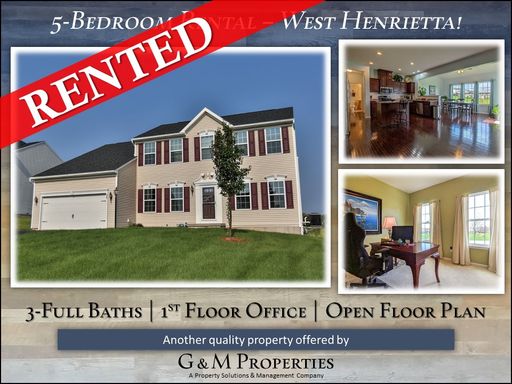 5-Bedroom Rental in West Henrietta!