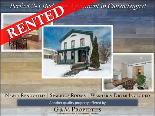Fantastic 2-3 Bedroom Apartment in Canandaigua!