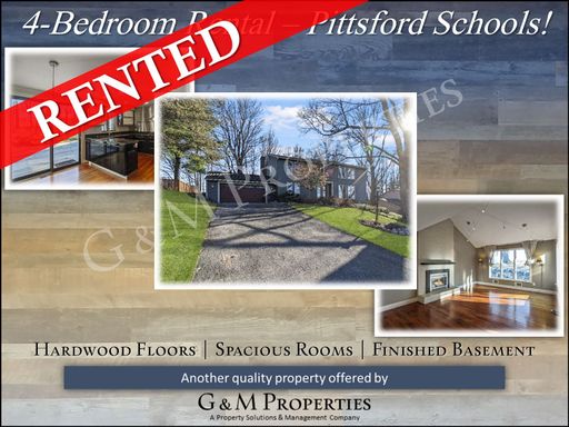 Rarely Available 4-Bedroom House - in Pittsford!