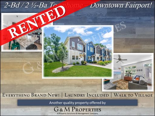 Fantastic 2-Bd Townhouse in the Village of Faiport! – photo 1