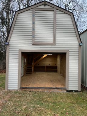 2 Story Garage Shed for Rent