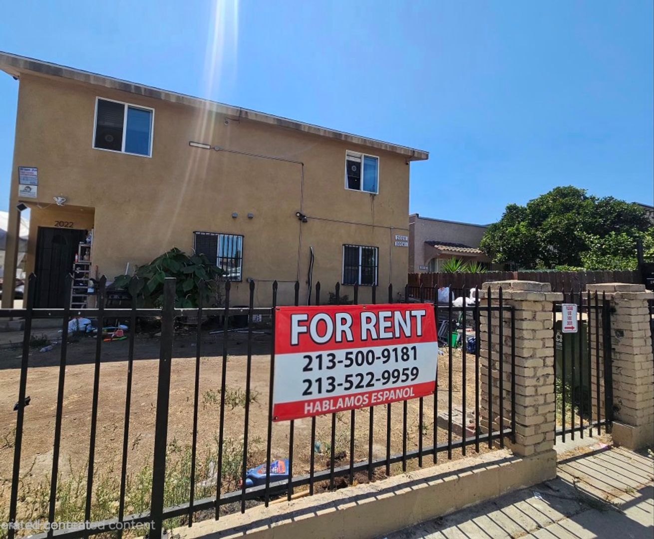 Los Angeles Apartment: 2022 E 74th St