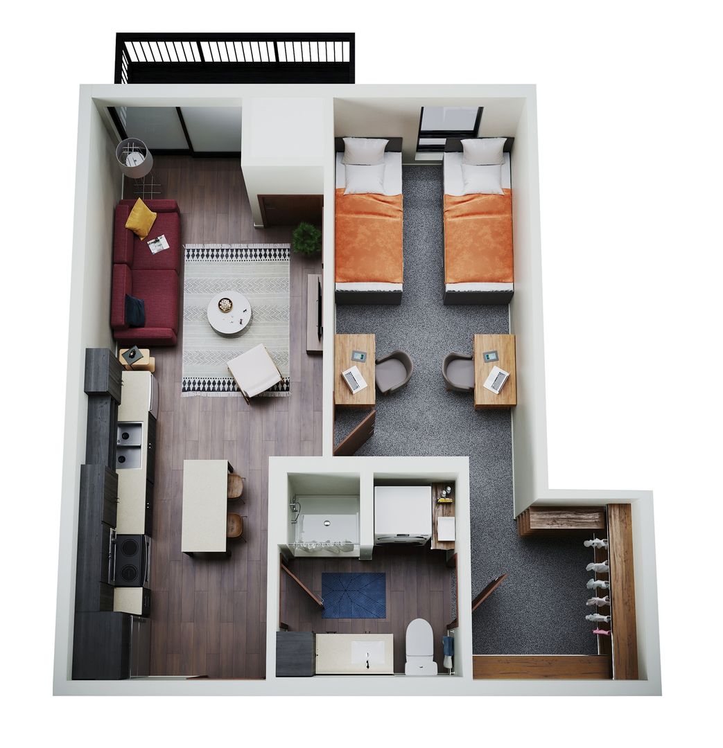Minneapolis Apartment: 1307 4th Street SE