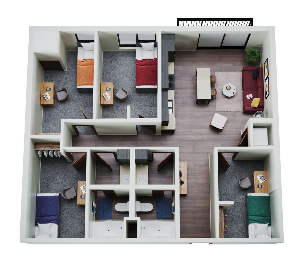 Minneapolis Apartment: 1307 4th Street SE