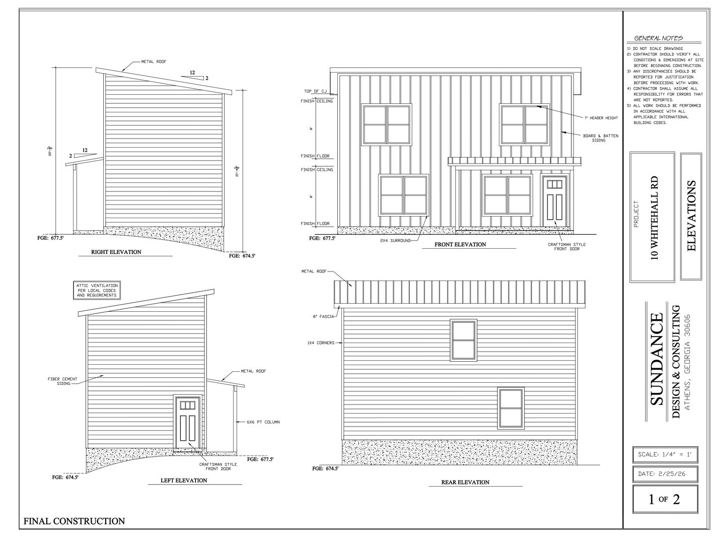 Athens House: 10 Whitehall Rd