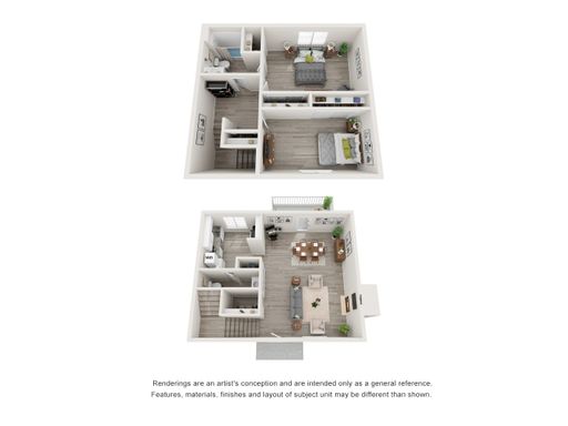 2 Bed 1.5 Bath Townhome – photo 1