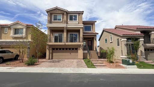 newer3-story home in southwest with Solar panel and EV car charger – photo 1