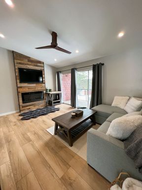 Open for FALL and Winter!! Private Beach!!! FULLY FURNISHED! Simplicity in a dream location! Lake front condo, fully remodeled! Private dock and beach!