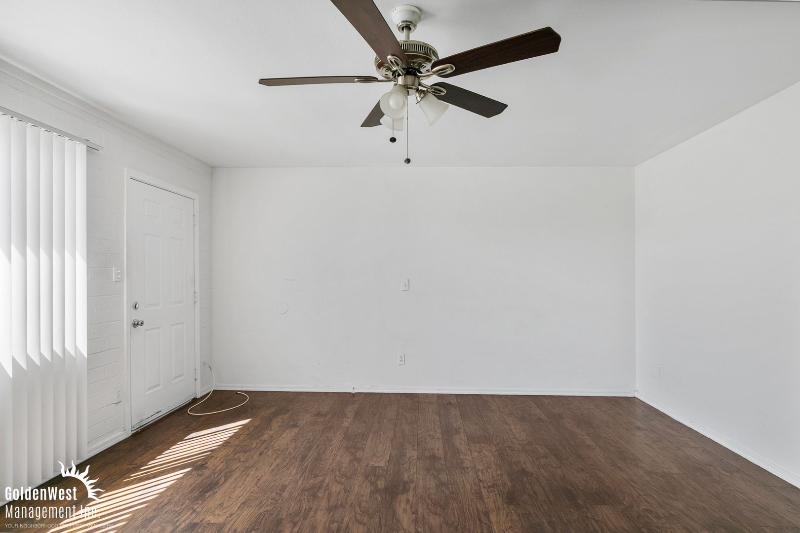 Unfurnished apartment interior — apartment 14 at Pineview Meadows Apartments.