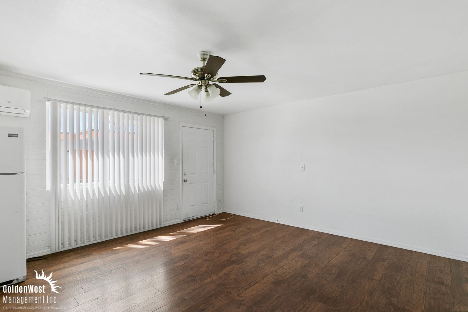 Unfurnished apartment interior — apartment 14 at Pineview Meadows Apartments.