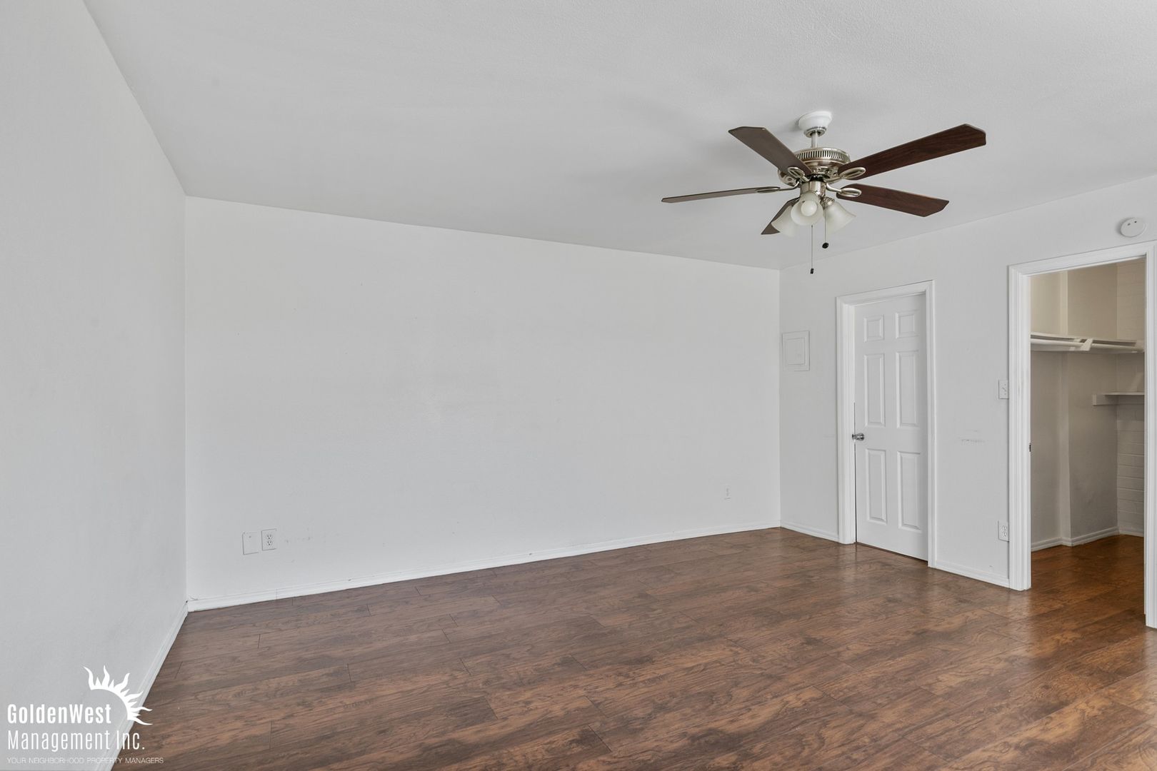 Unfurnished apartment interior — apartment 14 at Pineview Meadows Apartments.