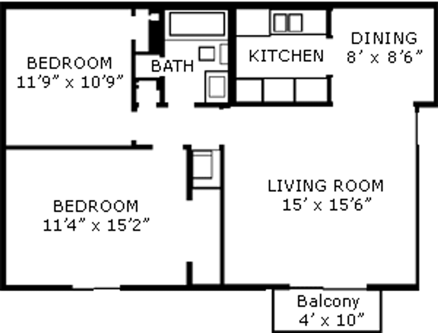 Cedar Falls Apartment: 1905 University Dr.