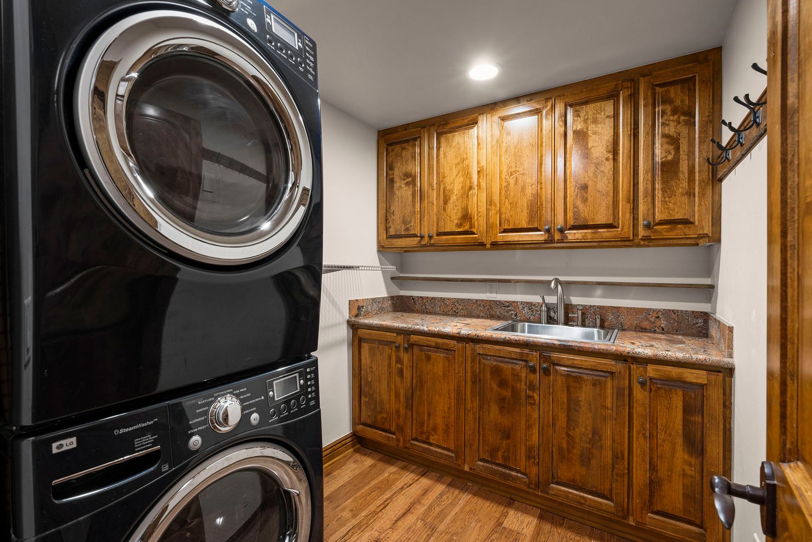Laundry room at 345 Country Club
