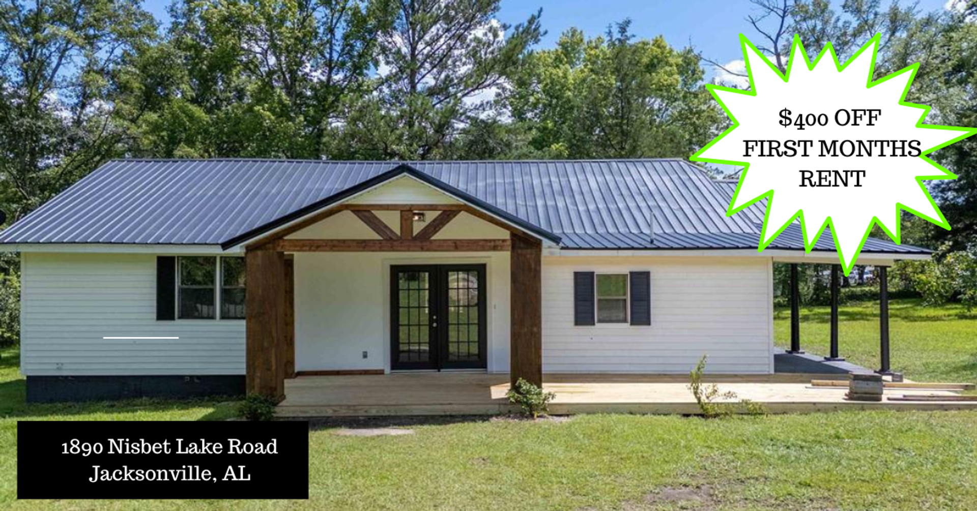 Jacksonville House: 1890 Nisbet Lake Road