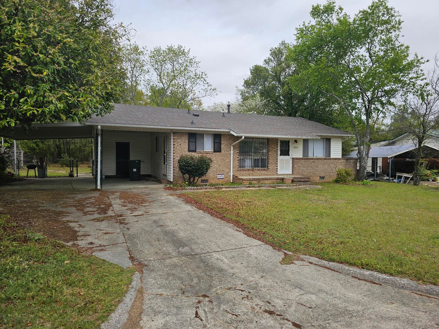 3 BR/1.5 BA Brick Home