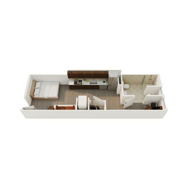 (Pre-Lease 2026) Modern West Campus Studio – photo 1