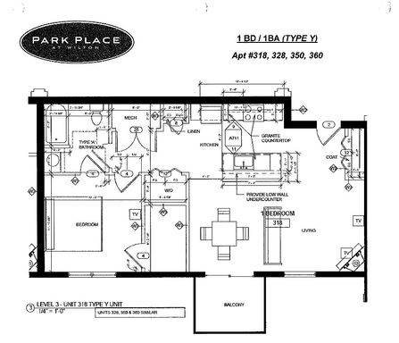 1 Bedroom Luxury Apartment in Wilton!