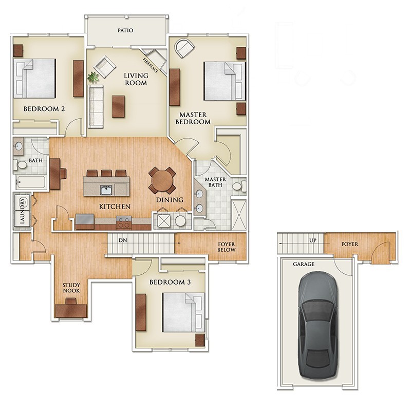 Glenmont Apartment: Iris Street & Bluebird Lane