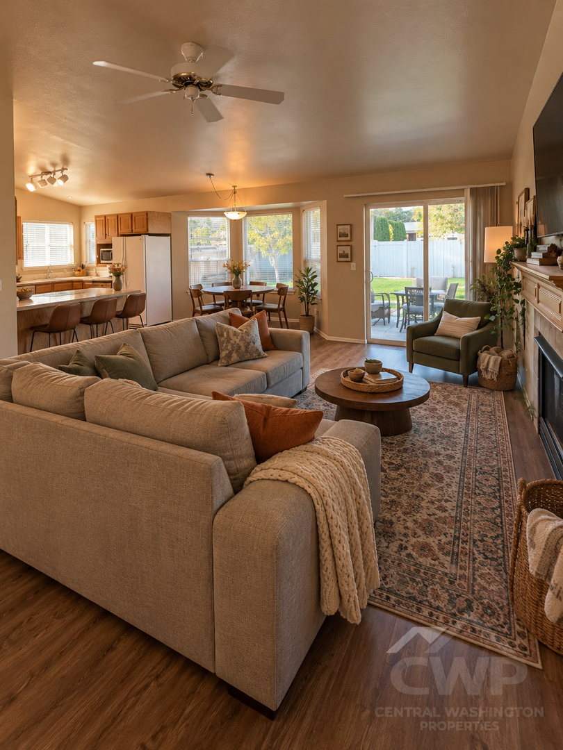 YAKIMA HOME | DOUBLE-CAR GARAGE & PRIVATE FENCED BACKYARD! 1 of 16