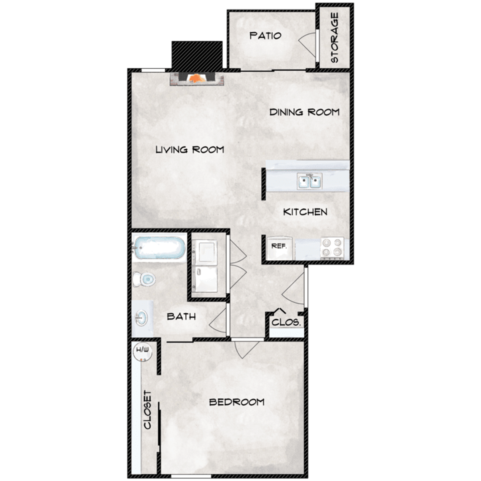 Bothell Apartment: 17725 Hall Road