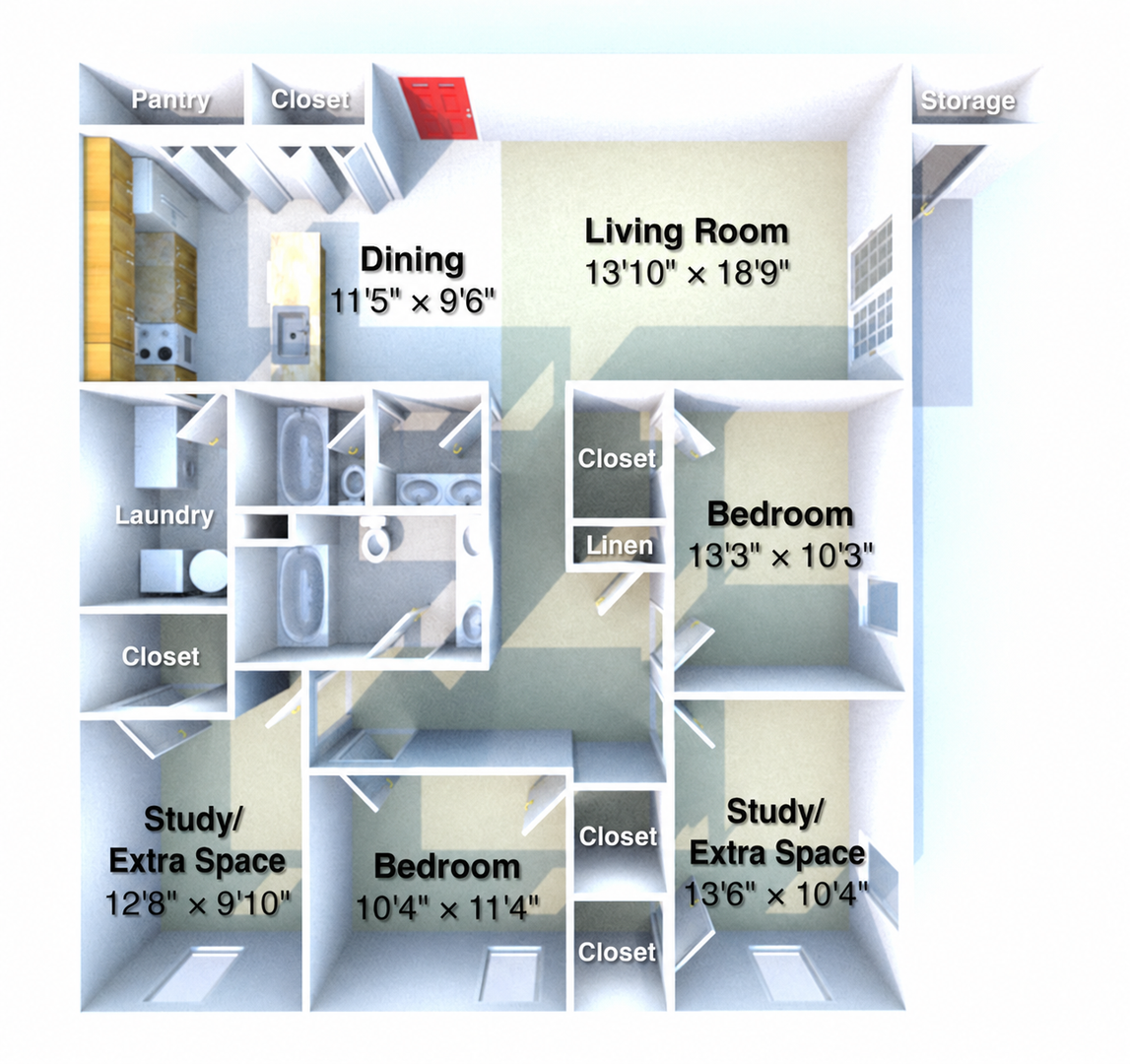 West Lafayette Apartment: 1117 Anthrop Drive