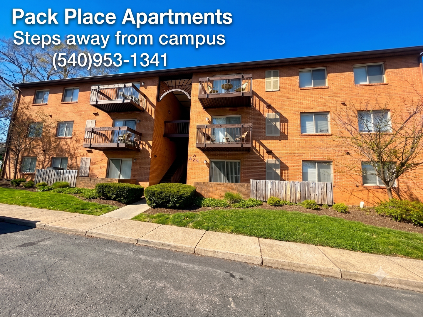 Blacksburg Apartment: 520, 522, 524, Prices Fork Road