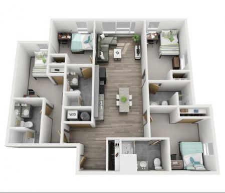 Highland Quarters - Individual Lease - D3 Layout