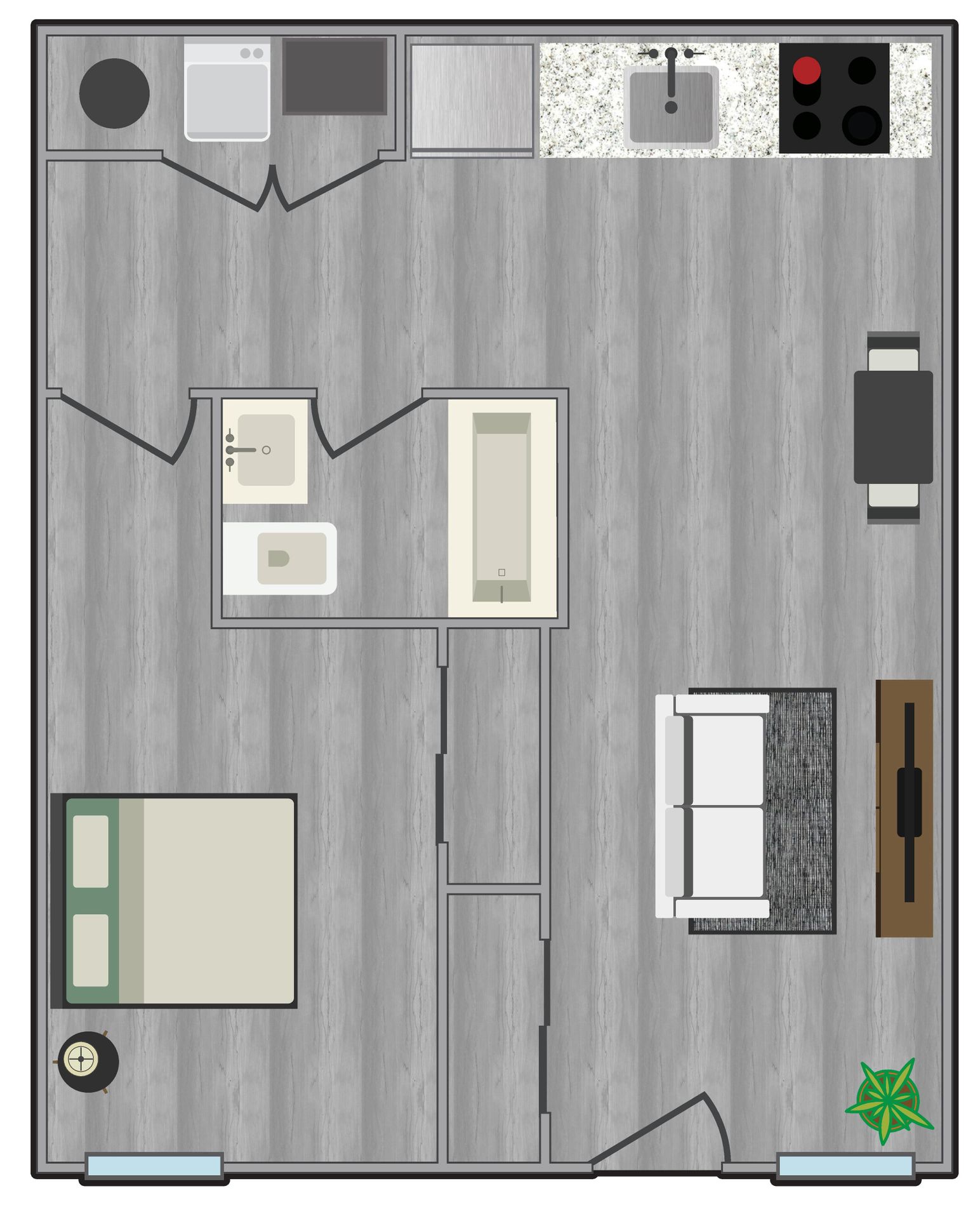 Indianapolis Apartment: 6038 W 25th Street