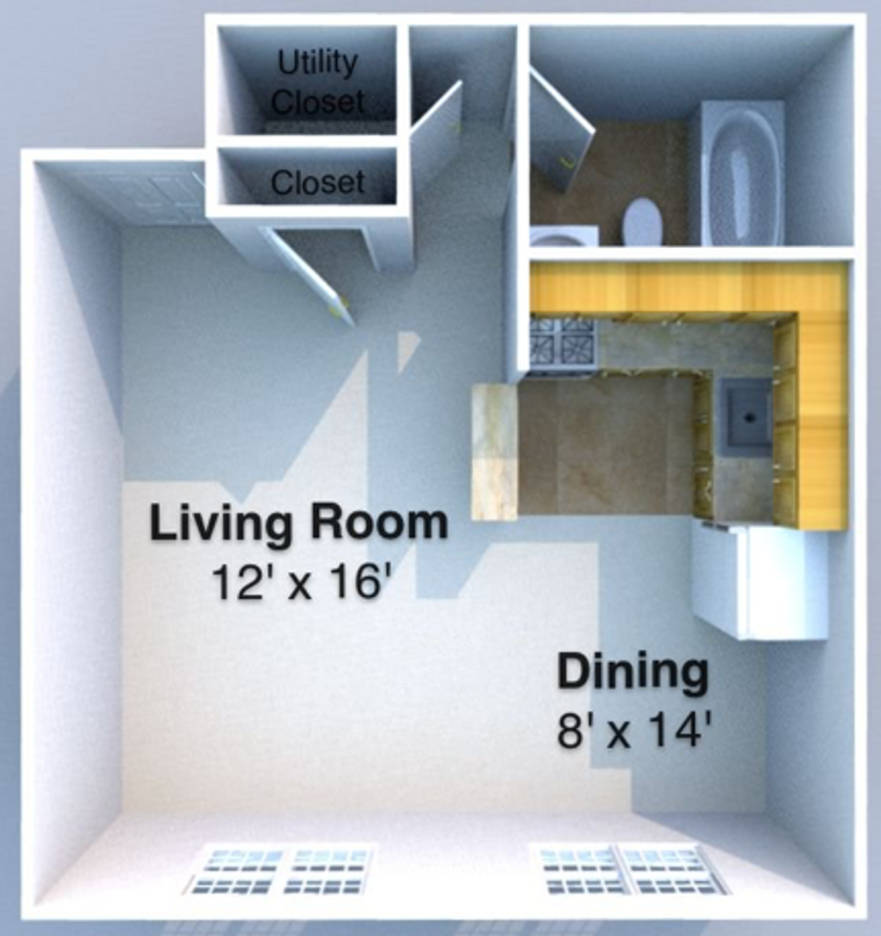 Bloomington Apartment: 1516 South Dorchester Drive