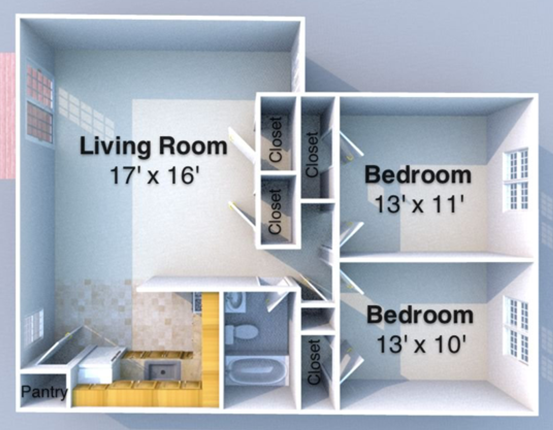Bloomington Apartment: 1516 South Dorchester Drive