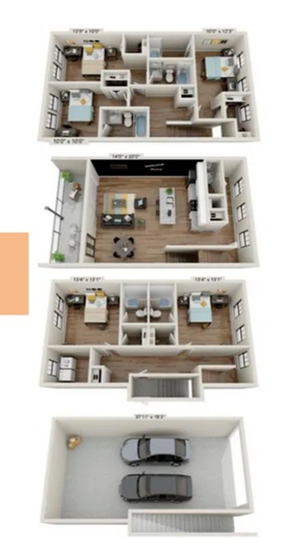 Auburn Apartment: 137 E Glenn Ave