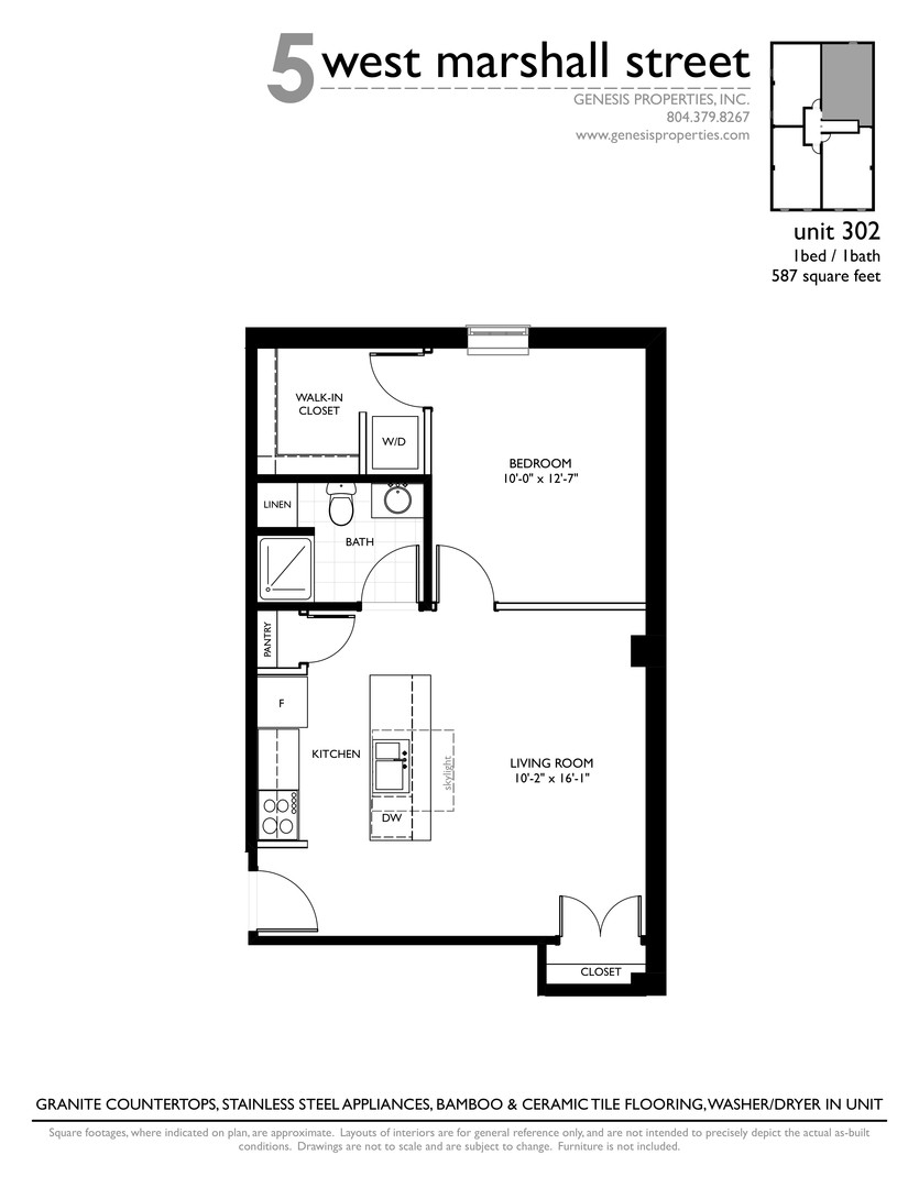 Richmond Apartment: 5 West Marshall Street