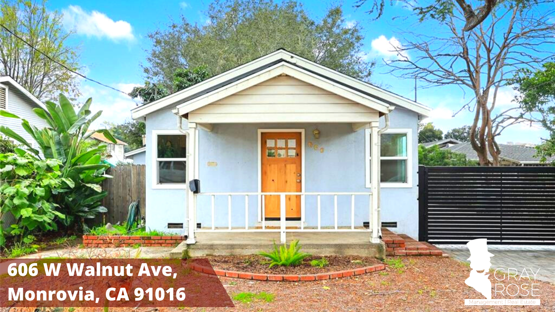 Monrovia House: 606 W Walnut Ave