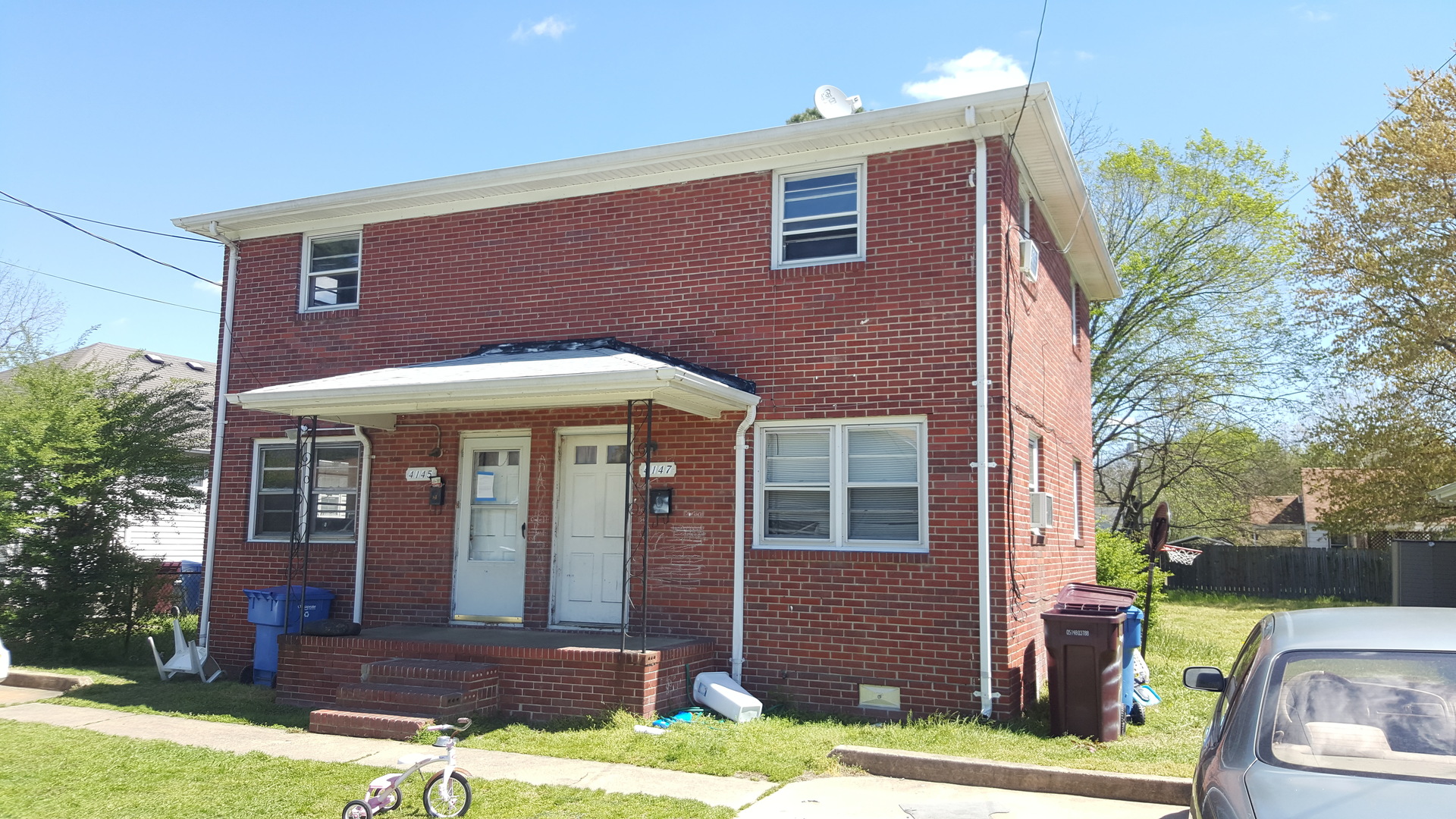 Chesapeake Apartment: 4145 & 4147 2nd Street