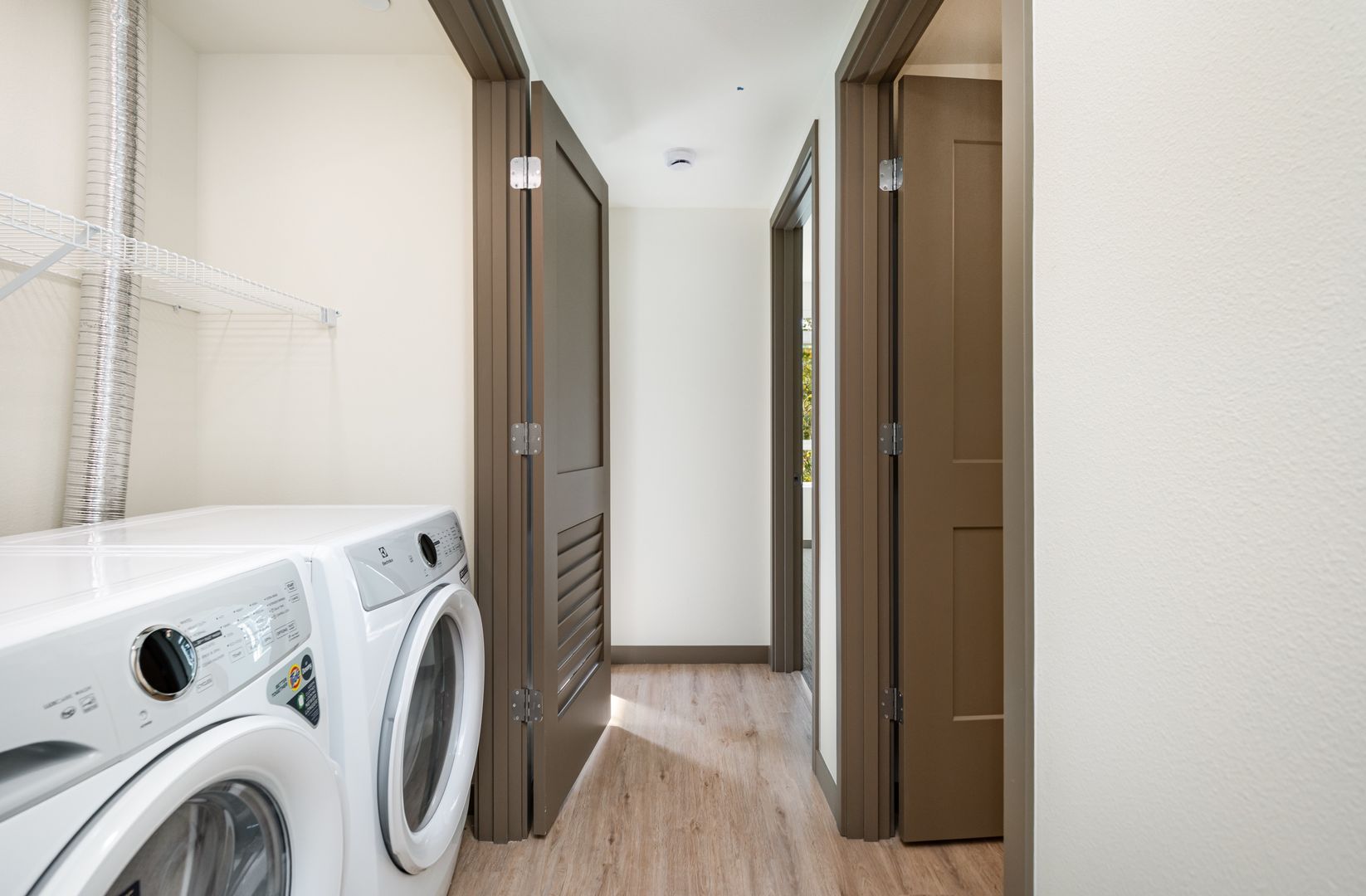 Laundry room at 2-Bedroom 2-Bath with Balcony Apartment