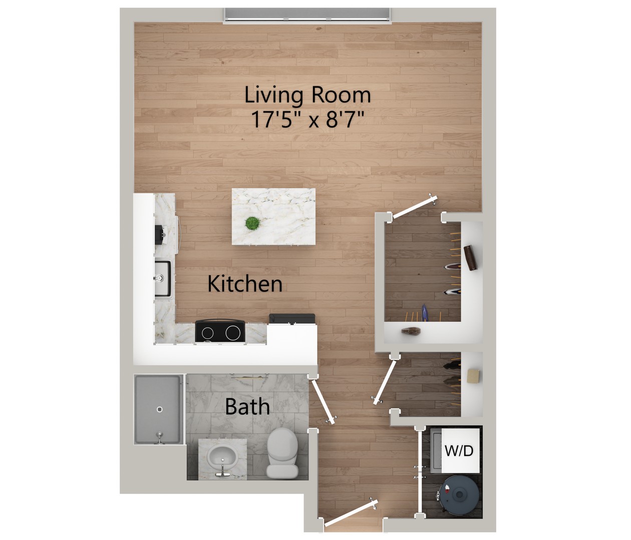 Bay Shore Apartment: 57 Park Avenue