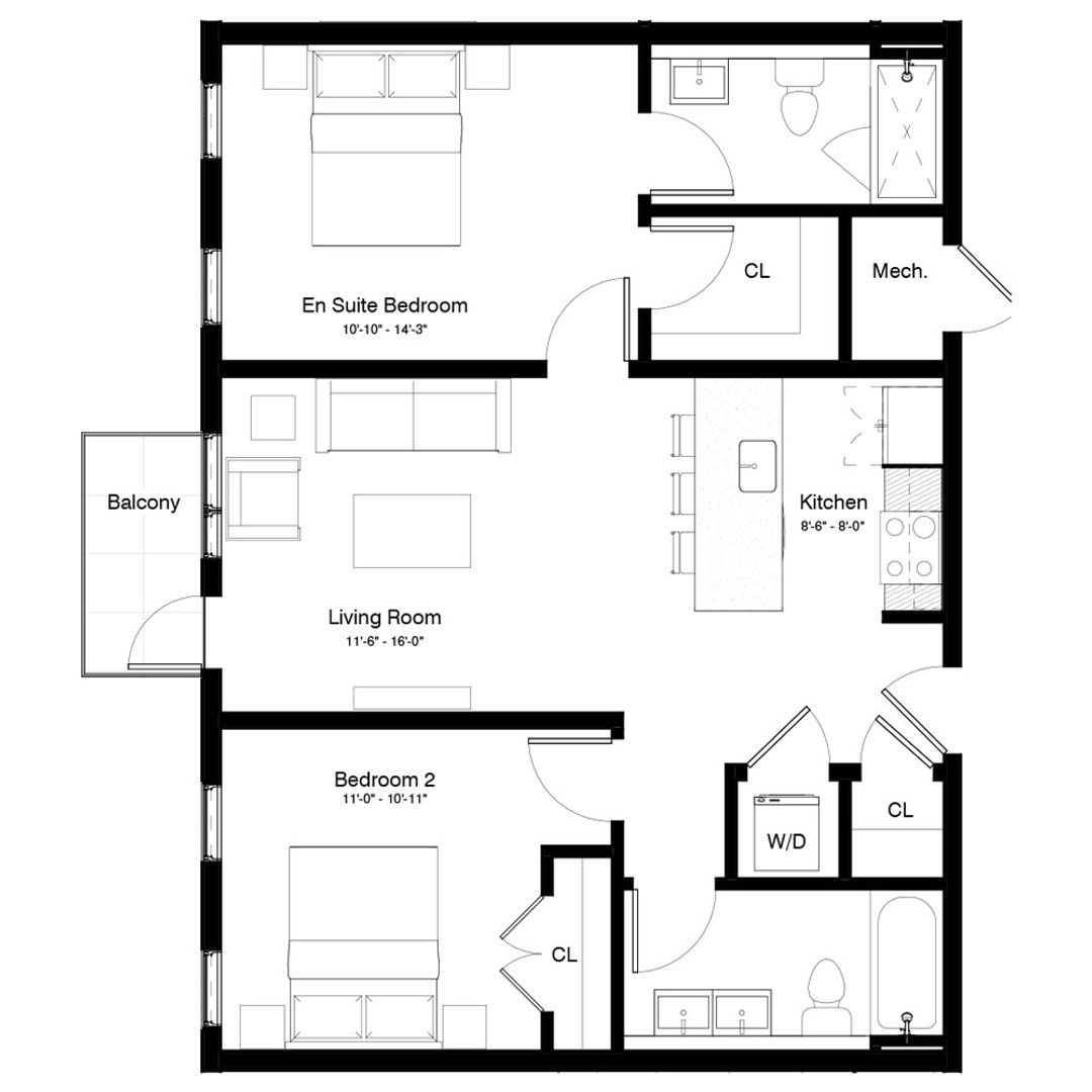 Philadelphia Apartment: 211 Vine Street