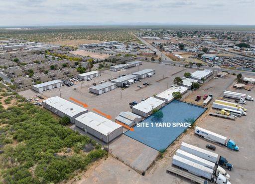 FOR LEASE: Outdoor Yard Space – Parking, Storage & Equipment ~17,260 SF | NE El Paso, TX – Right Off Dyer Street / Hwy 54 – photo 1