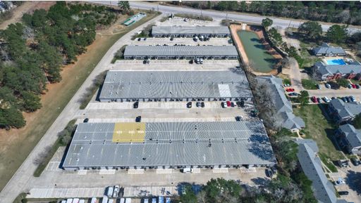FOR LEASE: Modern Flex/ Office Space + Warehouse 3,750 RSF | Conroe, TX – Right Off I-45 at Frazier Street – photo 1