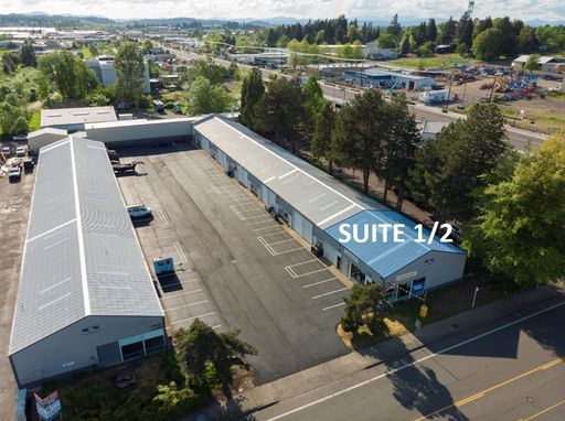 For Lease: Industrial Warehouse Suite w/ Street Frontage, Retail Area, Office and Bathroom - 1,920 RSF | Eugene, OR – Off OR-126 – photo 1