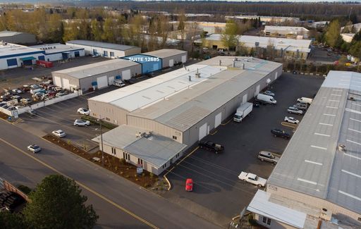 FOR LEASE: Industrial Warehouse with Office & Finished Mezzanine 3,972 RSF | NE Portland – Minutes from I-205 & I-84 – photo 1