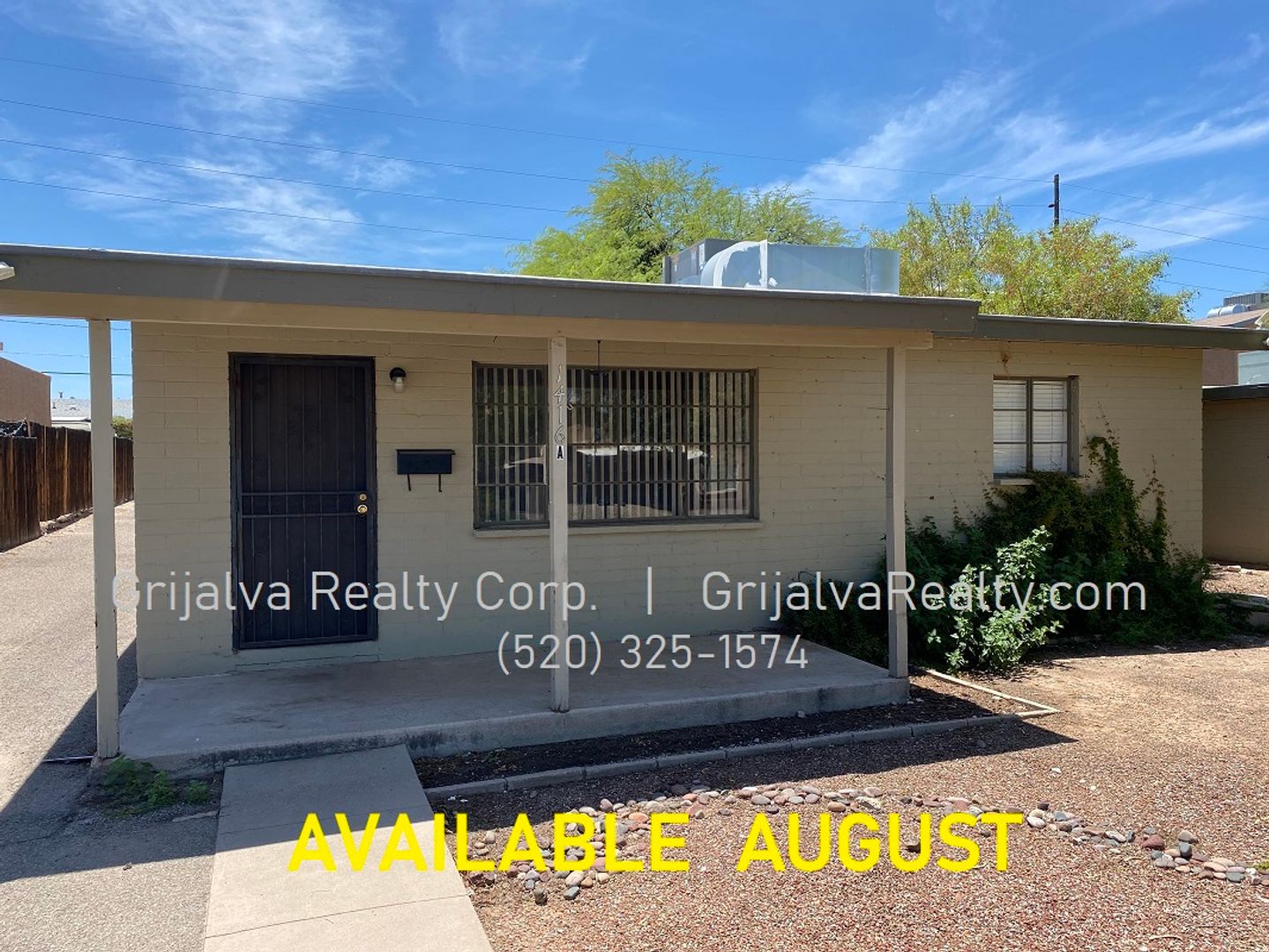 Tucson Apartment: 1416 E Lee St