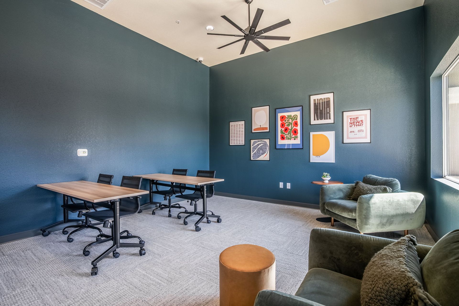 Work space at Merced Horizons