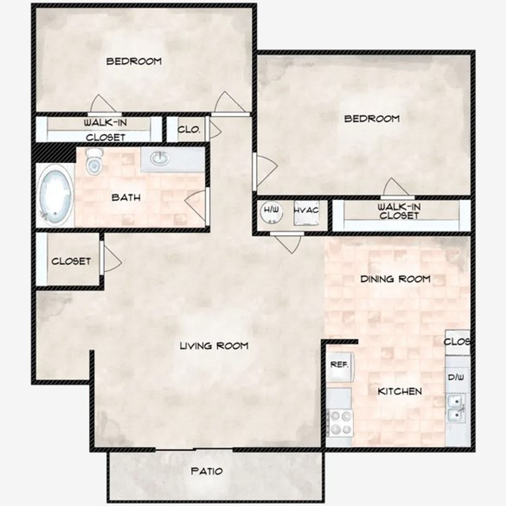 Hanford Apartment: 1071 Goleta Way