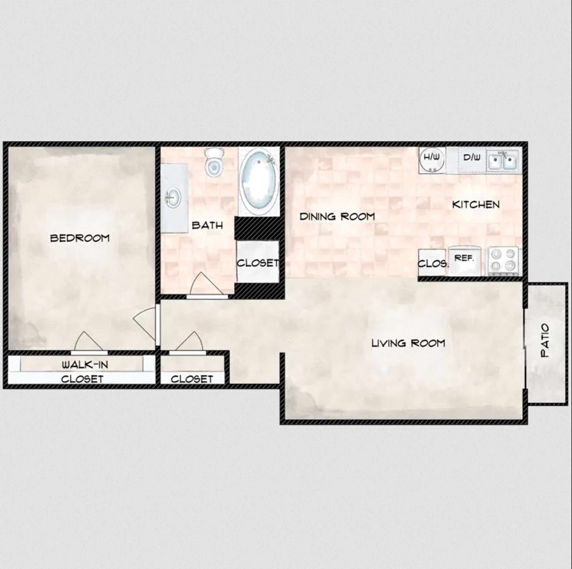 Hanford Apartment: 1071 Goleta Way