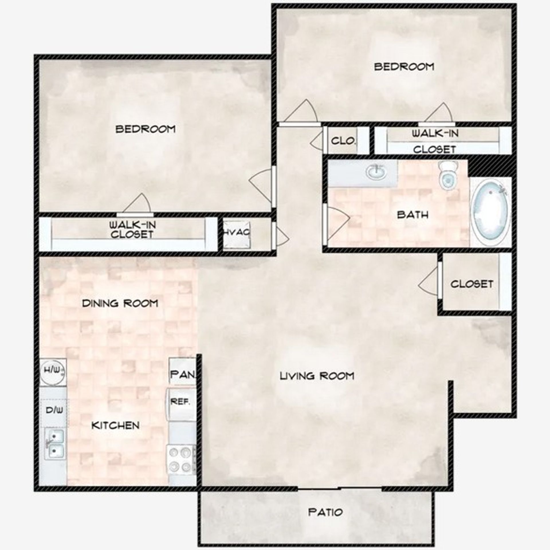 Hanford Apartment: 1071 Goleta Way
