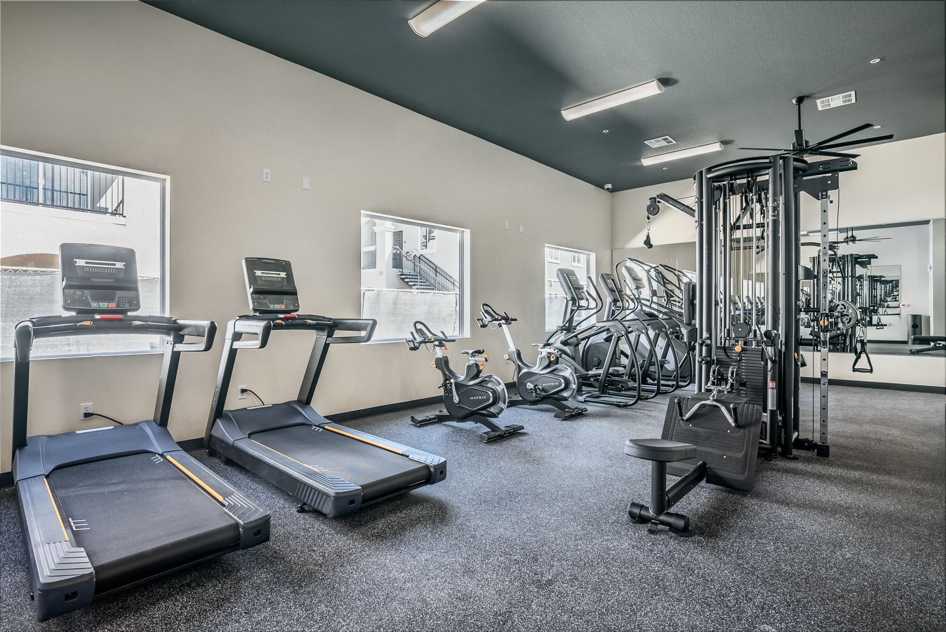 Gym at Merced Horizons