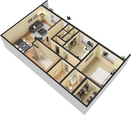 2 Bed 2 Bath A – photo 1