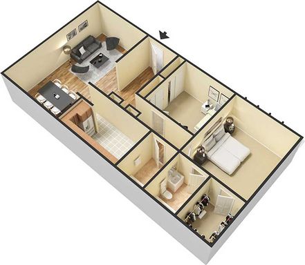 2 Bed 1.5 Bath Townhome R – photo 1