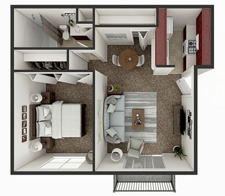 One Bedroom R – photo 1